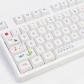 Summer Painting 104+24 XDA-like Profile Keycap Set Cherry MX PBT Dye-subbed for Mechanical Gaming Keyboard